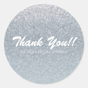 Adesivo Brilho de Prata de Conto de Fadas Favor de Festa G