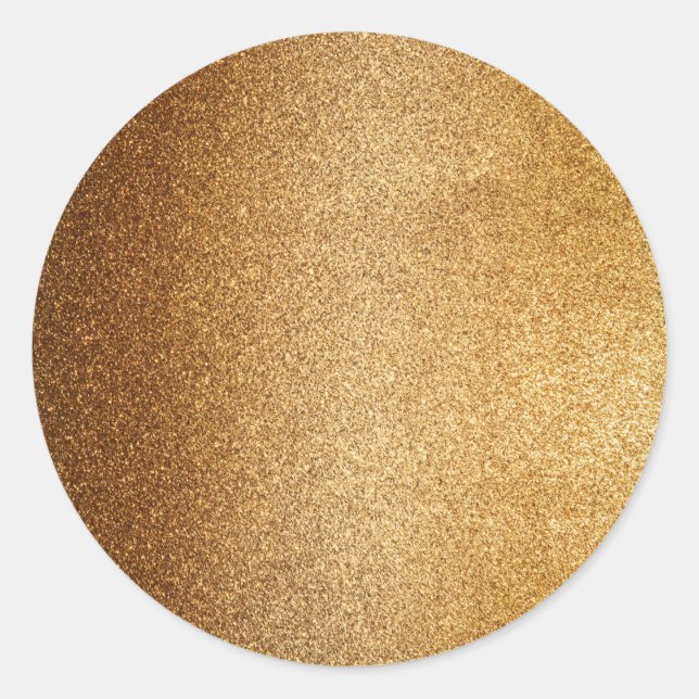 Adesivo Brilho Dourado  (Frente)