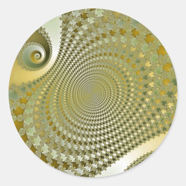 Adesivo Brilho - Fractal (Frente)