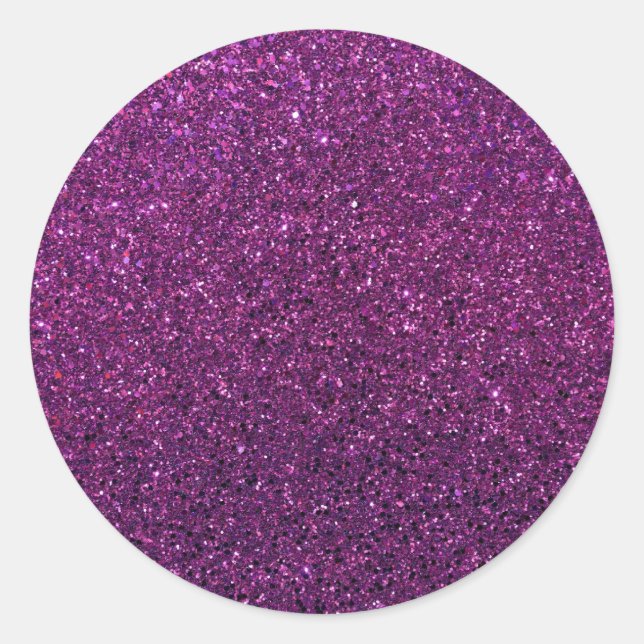 Adesivo Brilho roxo (Frente)