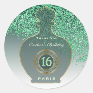 Adesivo Brilho Verde Fragrância Esmeralda, Doce 16