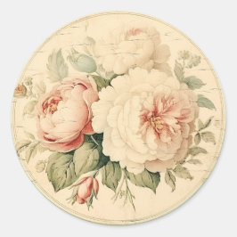Adesivo Brilho Vintage, Peach Shabby Chic