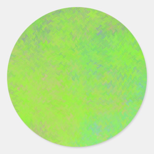 Adesivo Brilliant Neon Green Marbled Artsy (Frente)