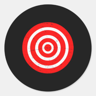 Adesivo Brincadeira Bullseye Target Bulls Brincadeira Olho