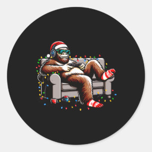 Adesivo Brincadeira Gamer Natal Sasquatch Xmas Acredita
