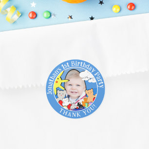 Adesivo Brincadeira Personalizada Animais Bons Aniversário