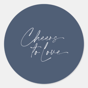 Adesivo Brinde ao Amor – Fundo Azul Marinho
