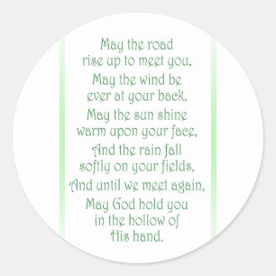 Adesivo Brinde Irlandês