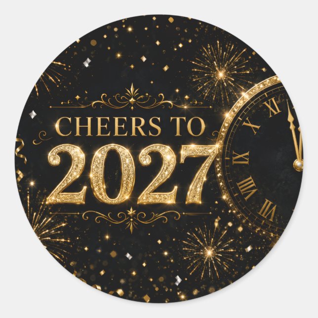 Adesivo Brindemos a 2027 (Frente)