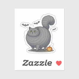 Adesivo Brit assustador - Hormona de Gato de Shorthair Bri