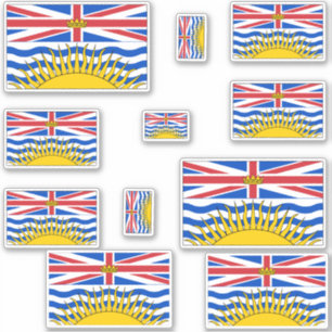 Adesivo British Columbia Flags Graphic