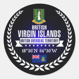Adesivo British Virgin Islands