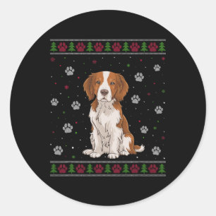 Adesivo Brittany Spaniel Christmas Sweet Xmas Animal