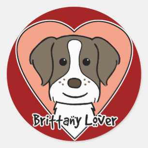 Adesivo Brittany Spaniel Lover