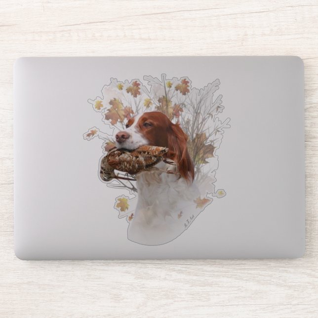Adesivo Brittany Spaniel Sticker (Computador)