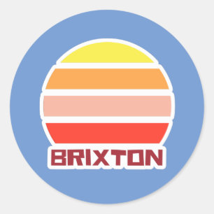 Adesivo Brixton London Vintage Sunset Sticker