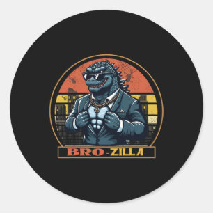 Adesivo Bro Brozilla Strong Brother Surus Matando