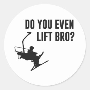 Adesivo Bro, faz você mesmo elevador de esqui?