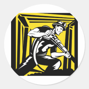 Adesivo broca pneumática do jaque do mineiro de carvão