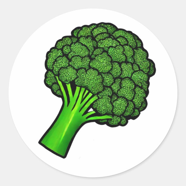 Adesivo Broccoli (Frente)