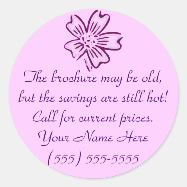 Adesivo Brochura Antiga, preços quentes (Frente)