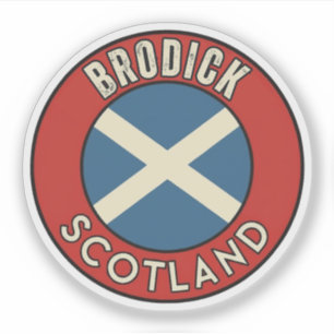 Adesivo Brodick, Escócia