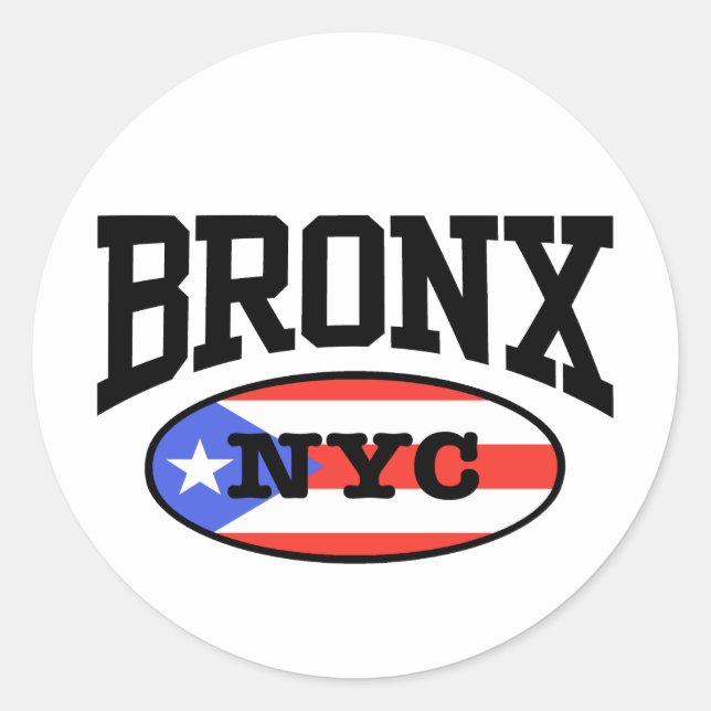 Adesivo Bronx Puerto Rican (Frente)