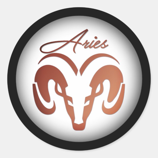 Adesivo Bronze toca Ram Zodiac (Frente)
