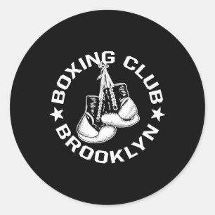 Adesivo Brooklyn Club Boxlyn Gama Gráfico Para Um L Boxing