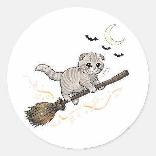 Adesivo Broomstick Fold - Dobra escocesa e gordinha para o