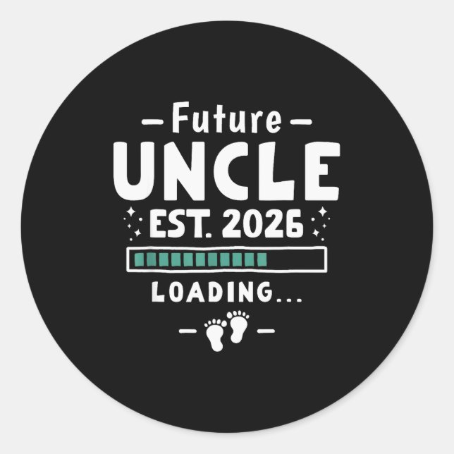 Adesivo Brother To Uncle Pregnancy Announcement - Future U (Frente)