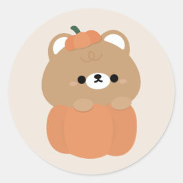 Adesivo Brown Bear Halloween