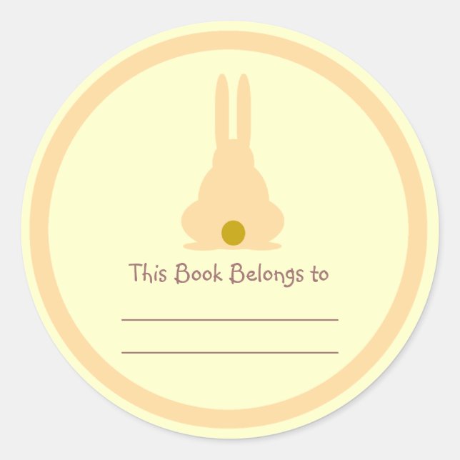 Adesivo Brown Bunny (Frente)