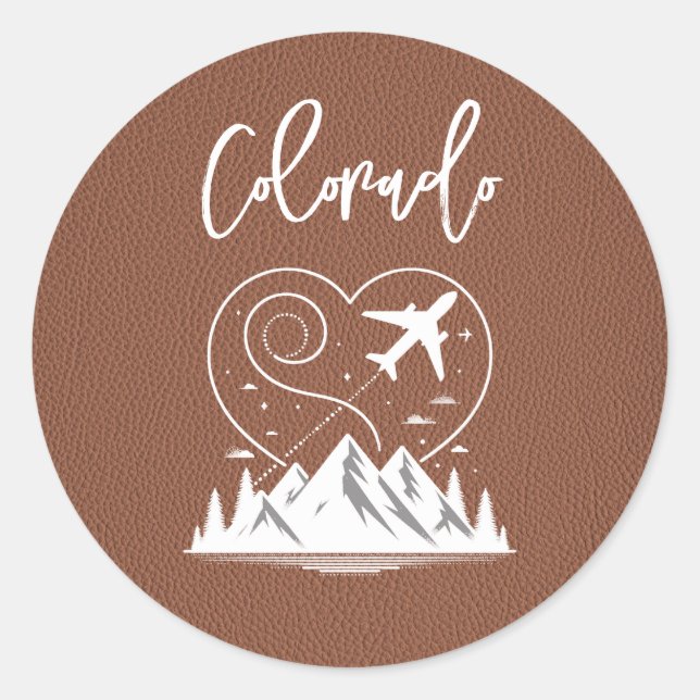 Adesivo Brown Colorado Passport (Frente)