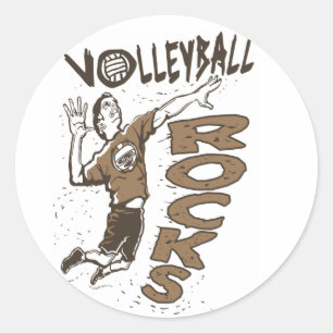 Adesivo Brown de Voleibol