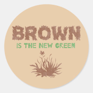 Adesivo Brown é o verde novo