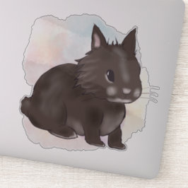 Adesivo Brown lionhead watercolor