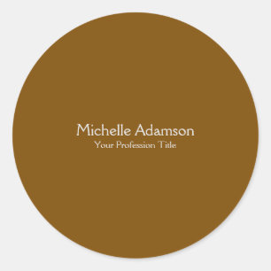 Adesivo Brown Professional Plain Modern