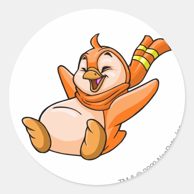 Adesivo Bruce Orange (Frente)