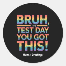 Bruh É Dia De Teste Você Consegue Professor Aluno