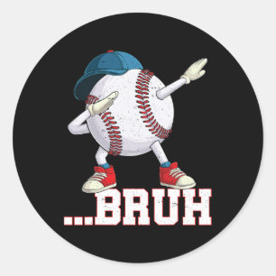 Adesivo Bruh Funny Dabbing vende jogadores presentes garot