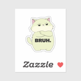 Adesivo Bruh Kitty Sticker