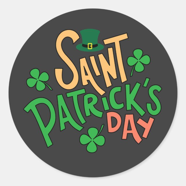 Adesivo Bruh St Patricks Day Boys Kids Saint Patricks Day  (Frente)