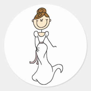 Adesivo Brunette Bride Sticker