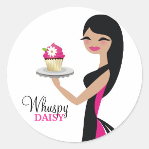Adesivo Brunette reto de Cutie do cupcake 311-Daisy