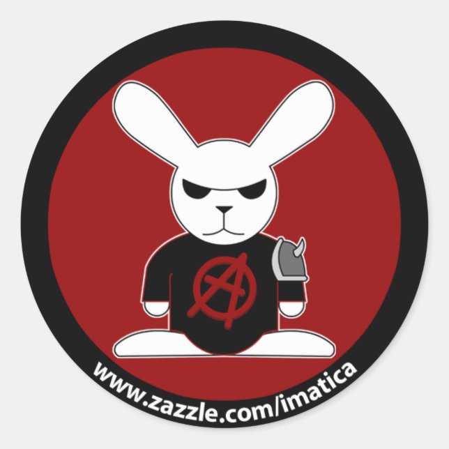Adesivo Bruno Sticker com Borda (Frente)