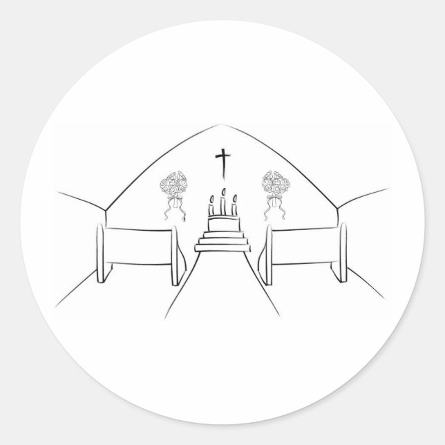 Adesivo BrushAVC Church Aisle (Frente)