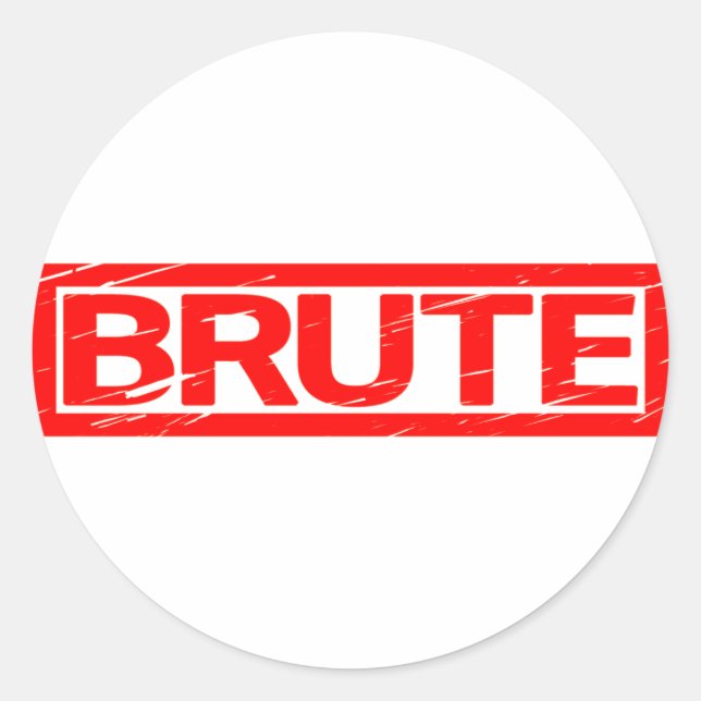Adesivo Brute Stamp (Frente)