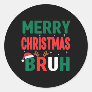 Adesivo Bruto Camisa De Natal Crianças Xmas Homens Adolesc