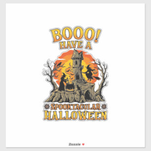 Adesivo Bruuuuuh Halloween Espetacularmente Assustador Cal